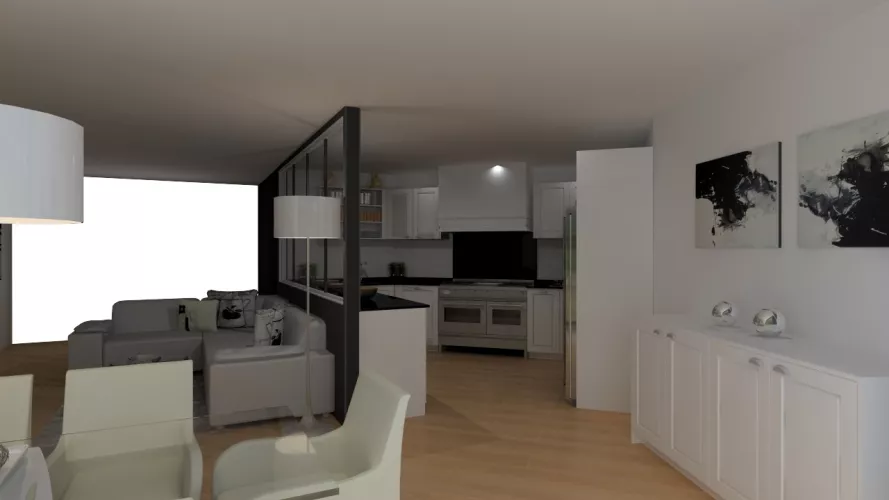 Madrid | Cocina Santos | Modelo epoca | Encimera granito