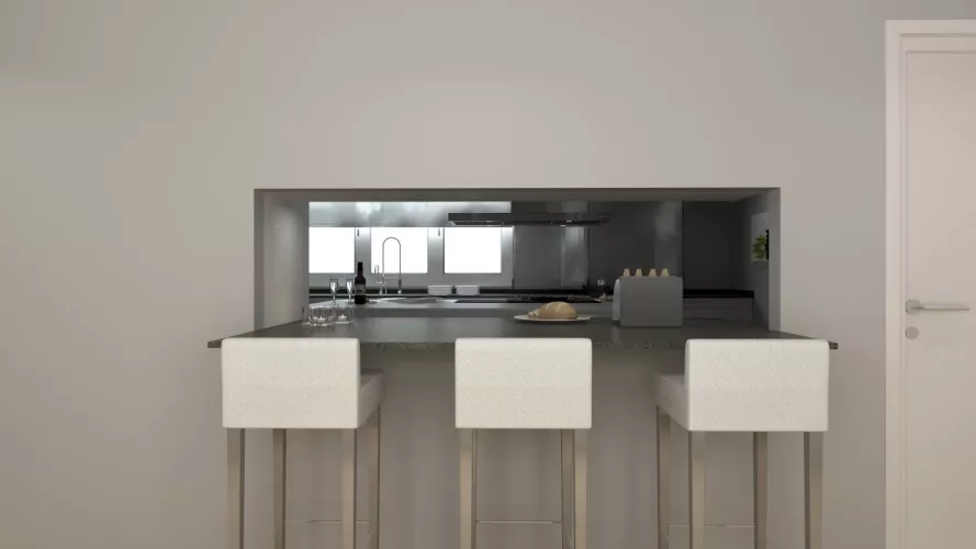 Las Rozas | Cocina Santos | Modelo Época | Encimera Silestone