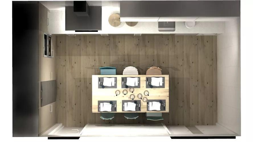 Aravaca | Cocinas Santos | Modelo Ariane 2 | Encimera Compac