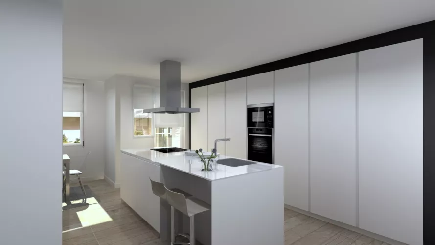 Islas de cocina con encanto 