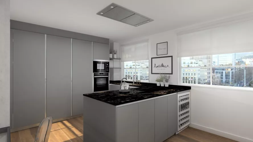 La elegancia de las cocinas Santos
