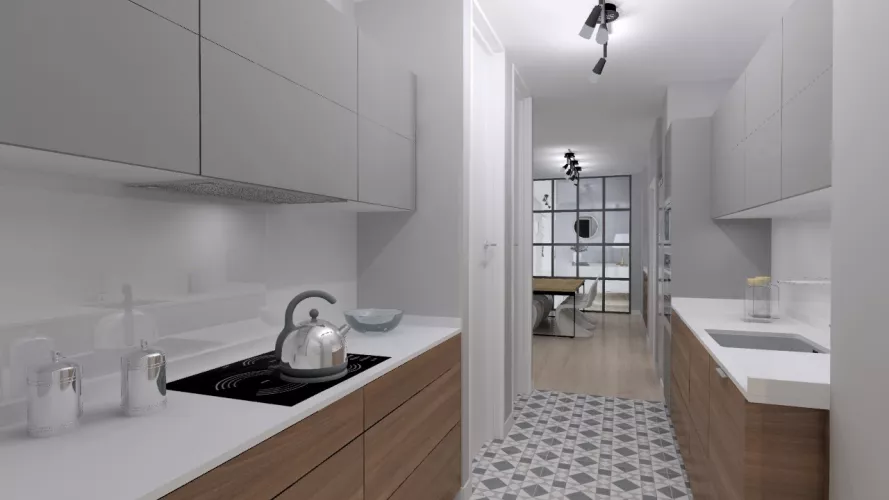 Una cocina moderna y evocadora