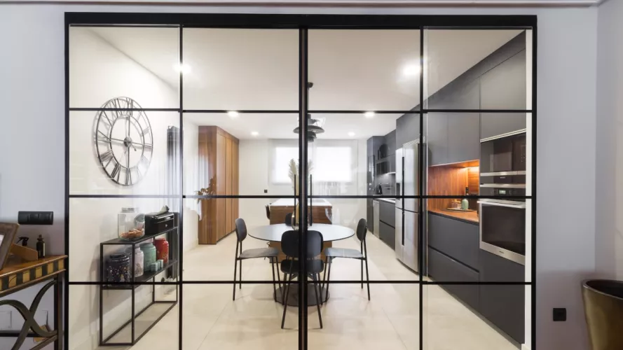 Puertas correderas en cristal