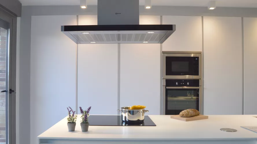 Elegancia en una cocina de estilo industrial