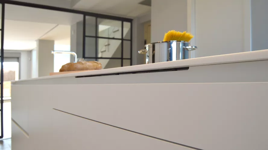 Elegancia en una cocina de estilo industrial