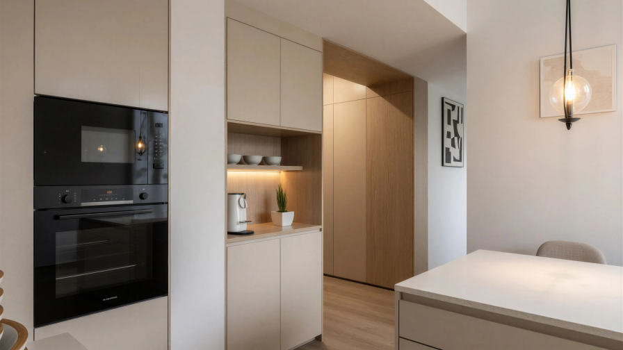 Cocina en madera clara y tonos neutros: calidez, luminosidad y diseño contemporáneo