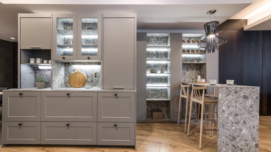 Cocina Santos Marco Gris