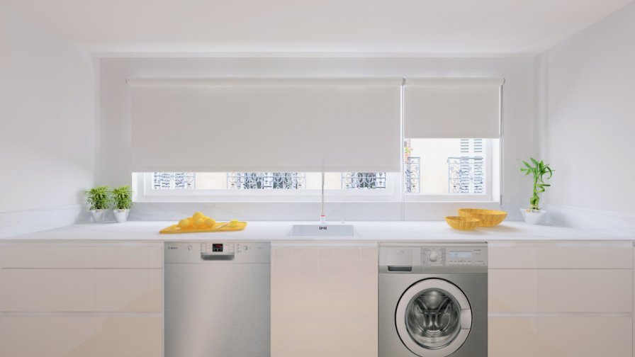 Madrid | Cocina Santos | Modelo Line L | Encimera Neolith 