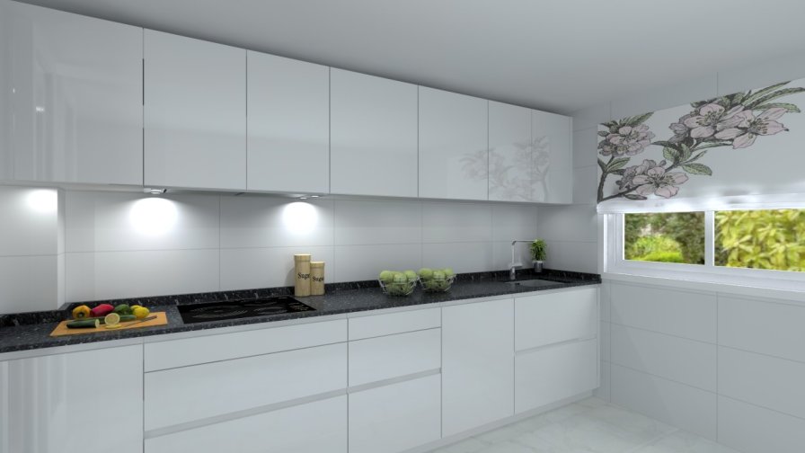 Azuqueca de Henares | Cocina Santos | Modelo Line | Encimera Granito