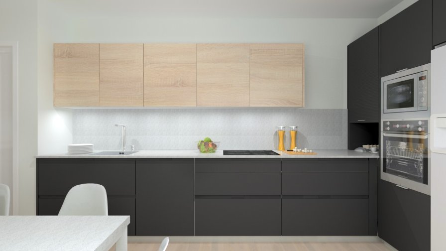 Madrid | Cocina Santos | Modelo Intra E | Encimera Silestone