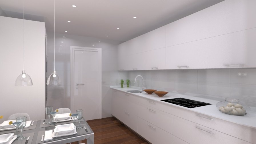 Madrid | Cocina Santos | Modelo Ariane | Encimera Silestone