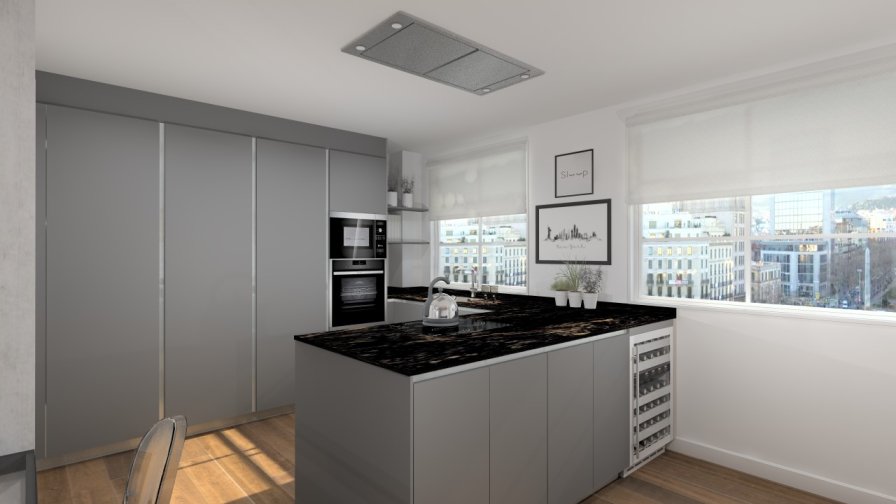 La elegancia de las cocinas Santos