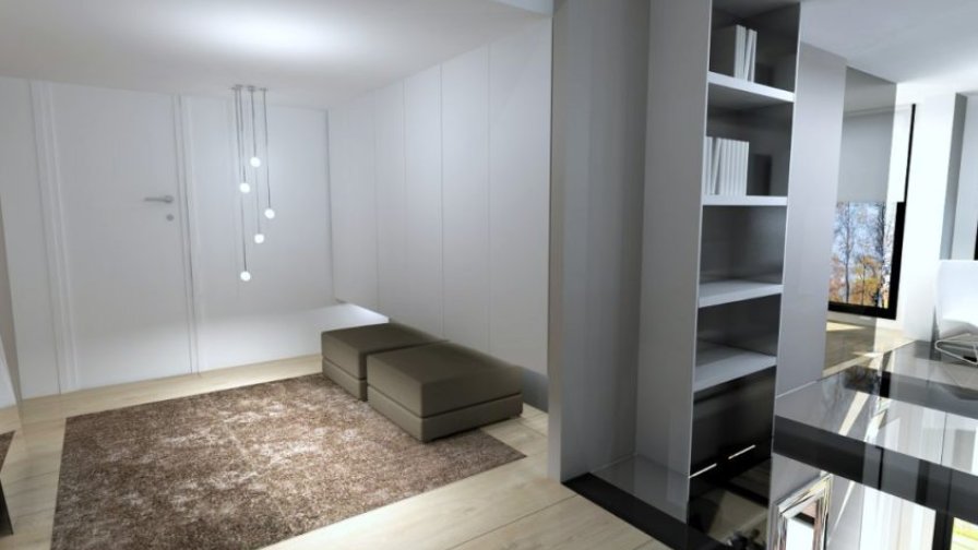 Proyecto de recibidor en vivienda