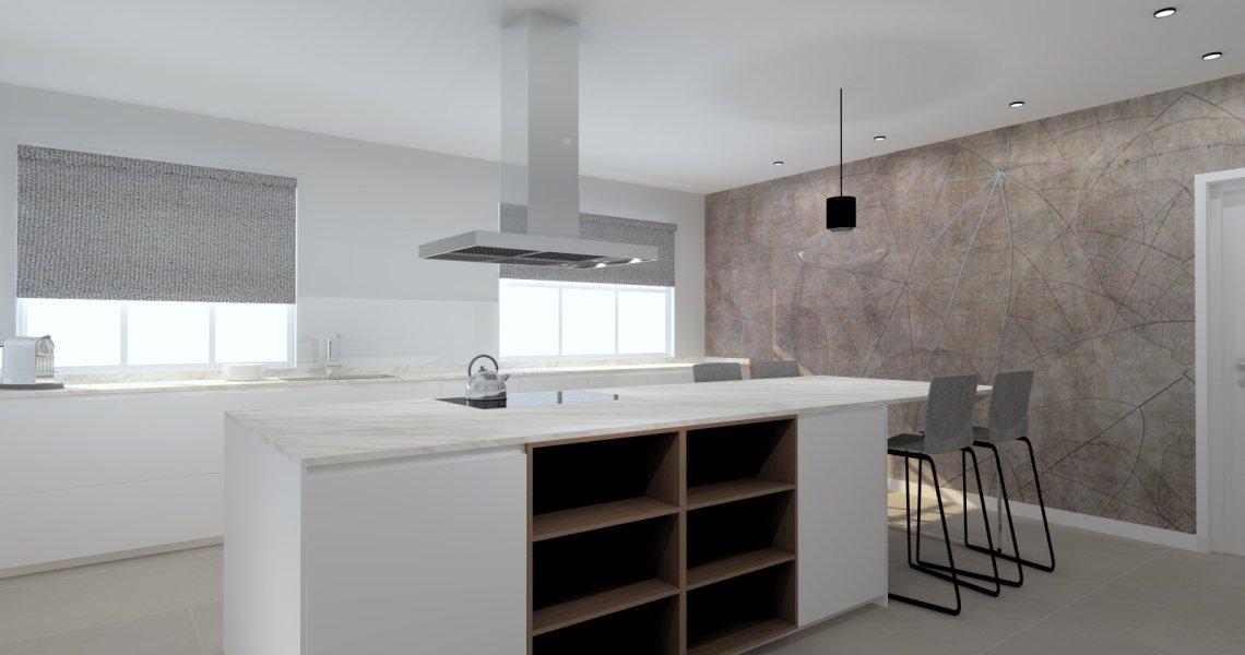 Cocina con isla | Docrys & DC