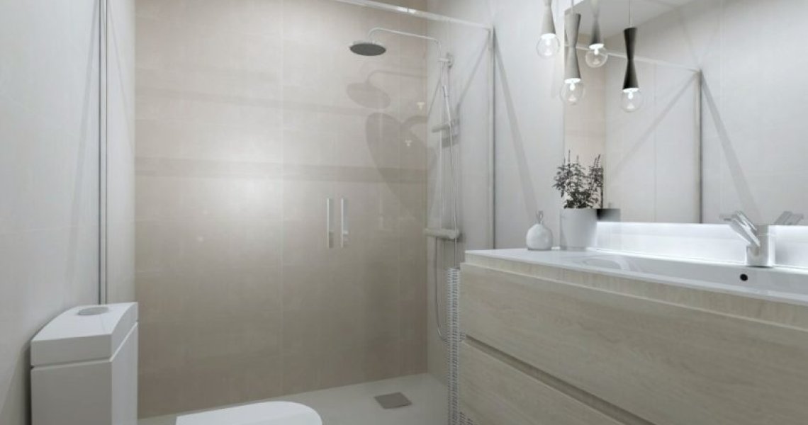 Pureza visual en un pequeño baño | Docrys & DC