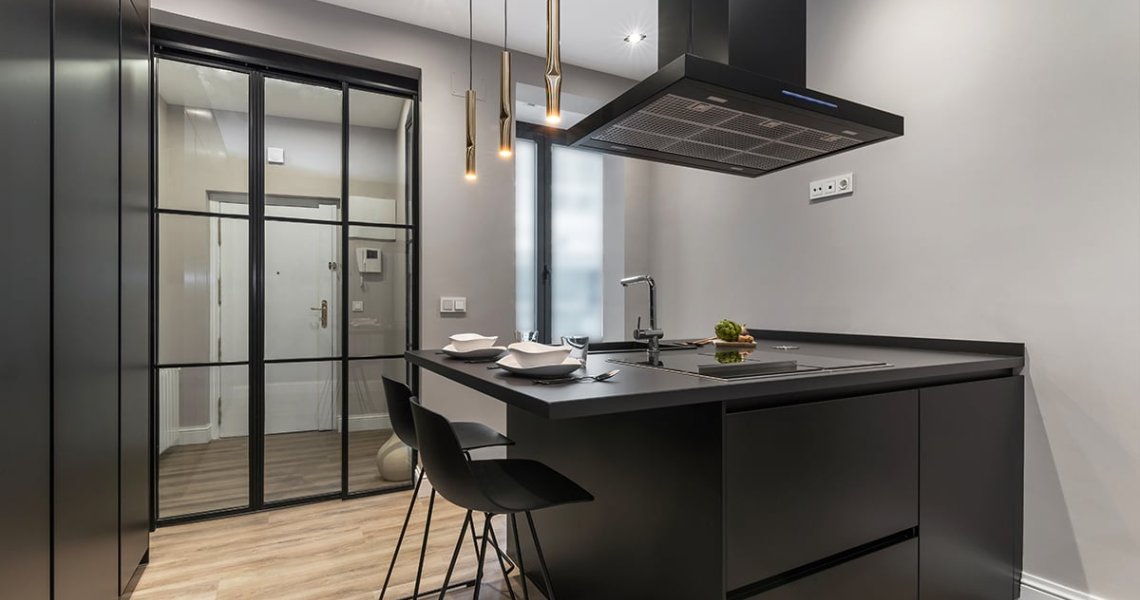 Cocina Santos Negra | Docrys & DC