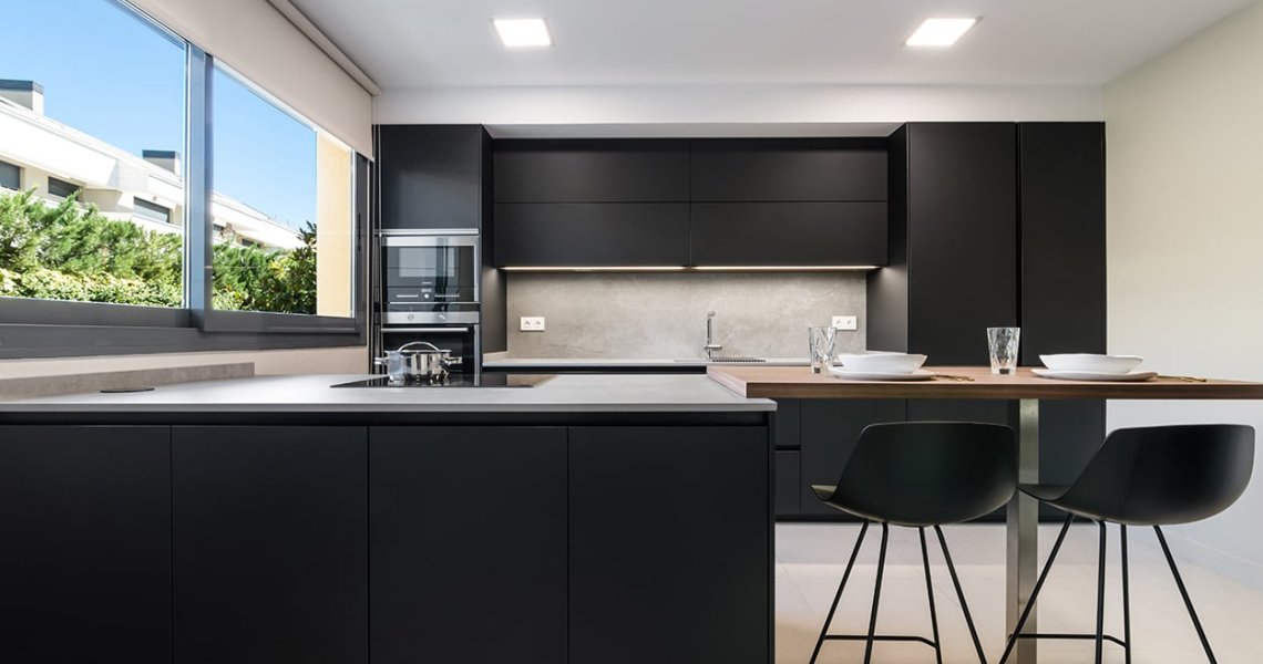 Cocina Santos Negra | Docrys & DC