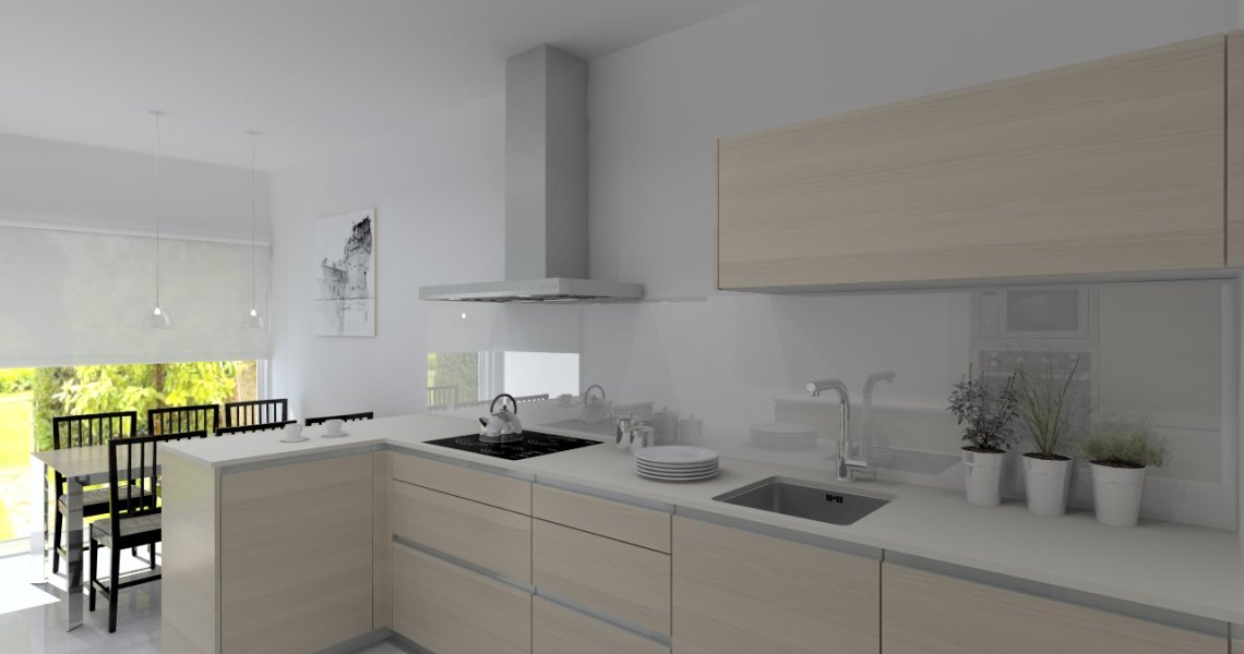 El diseño de una cocina neutra y clásica | Docrys & DC