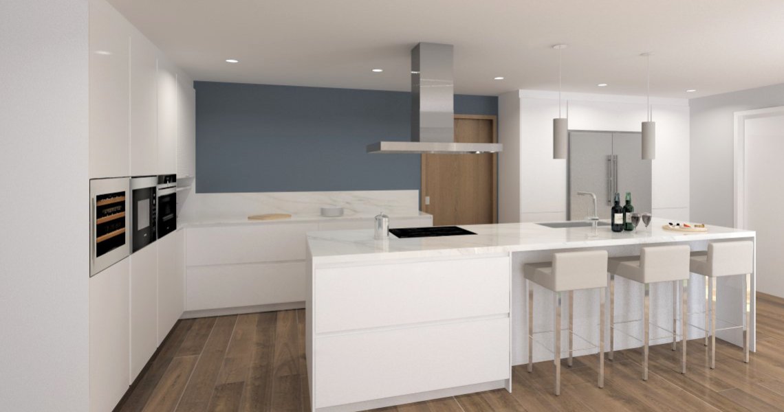 Diseño de una cocina práctica y atemporal | Docrys & DC