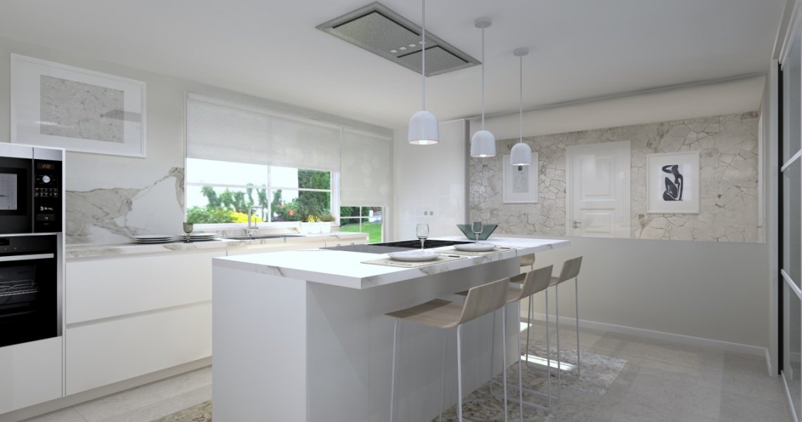 Proyecto de cocina neutra y elegante | Docrys & DC