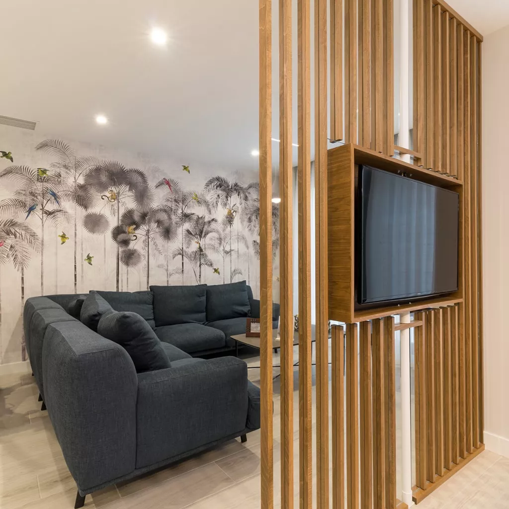 división de estancias hecha a medida