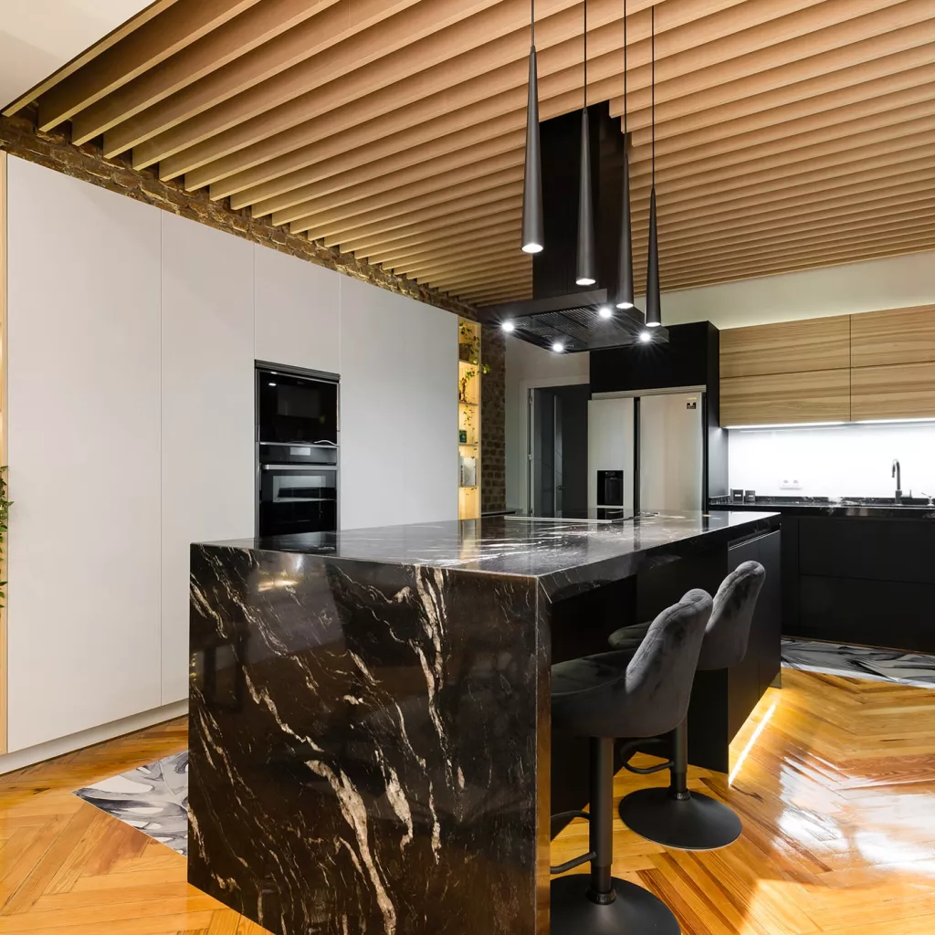 Cocina Santos con isla