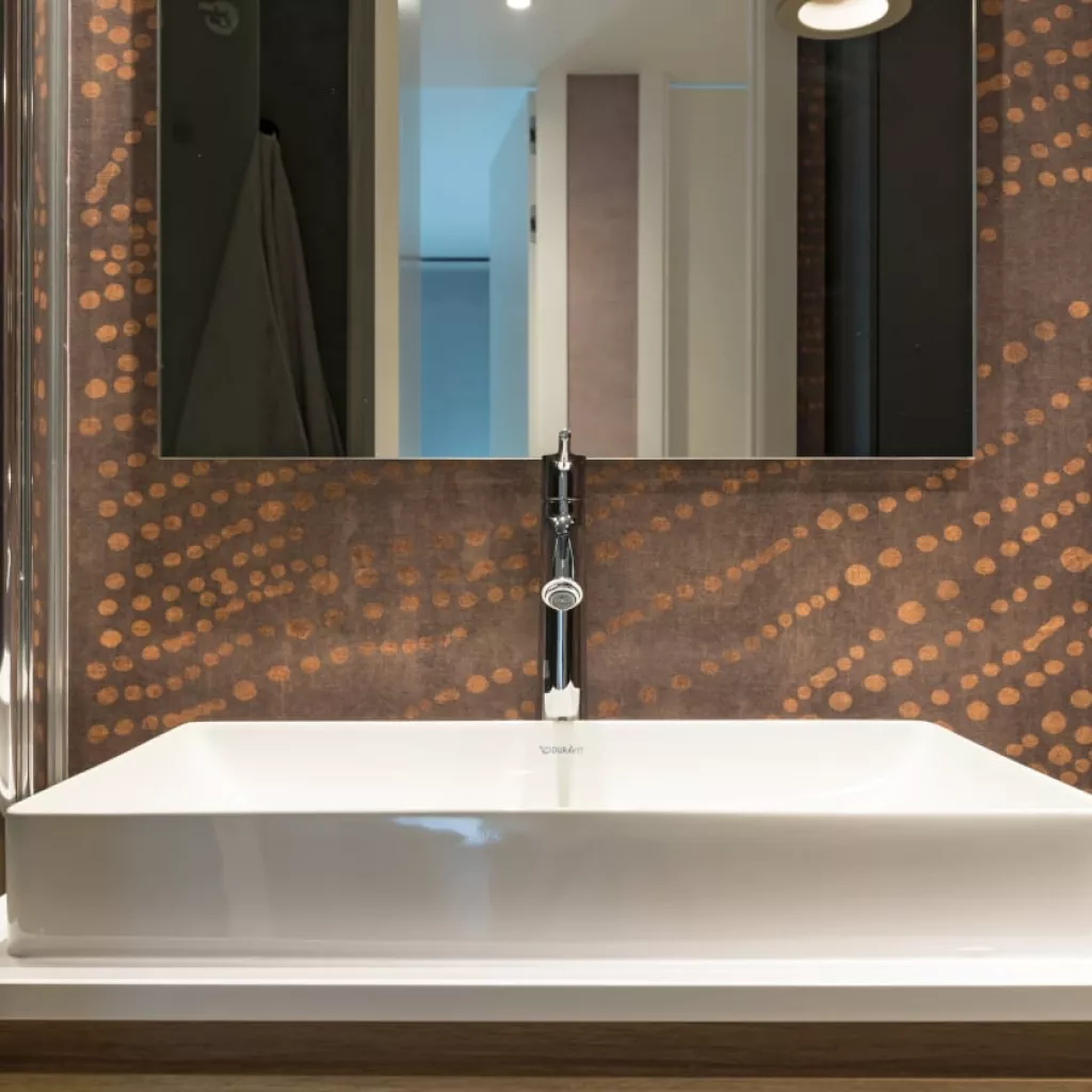 Diseño cuarto de baño, lavabo