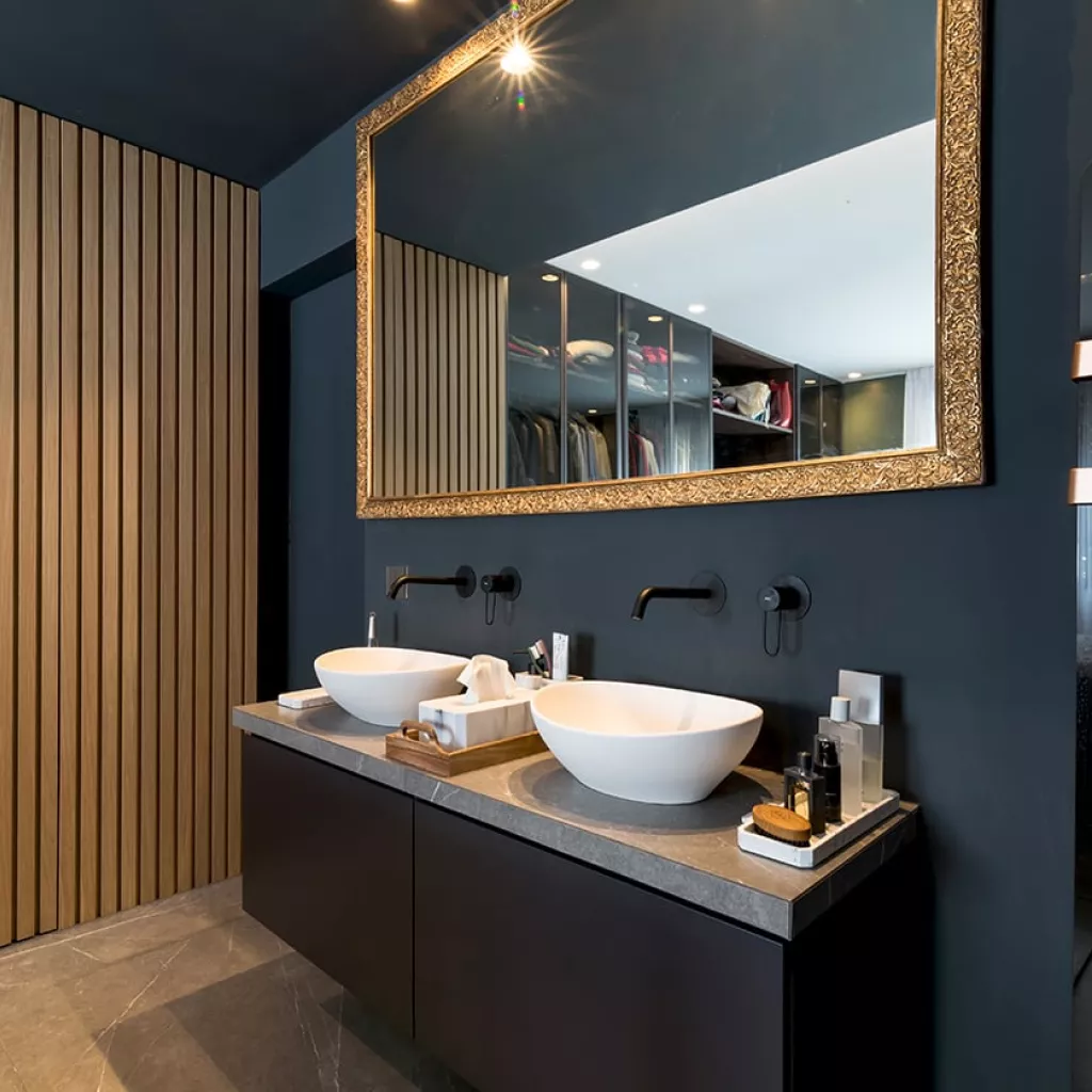 cuarto de baño moderno