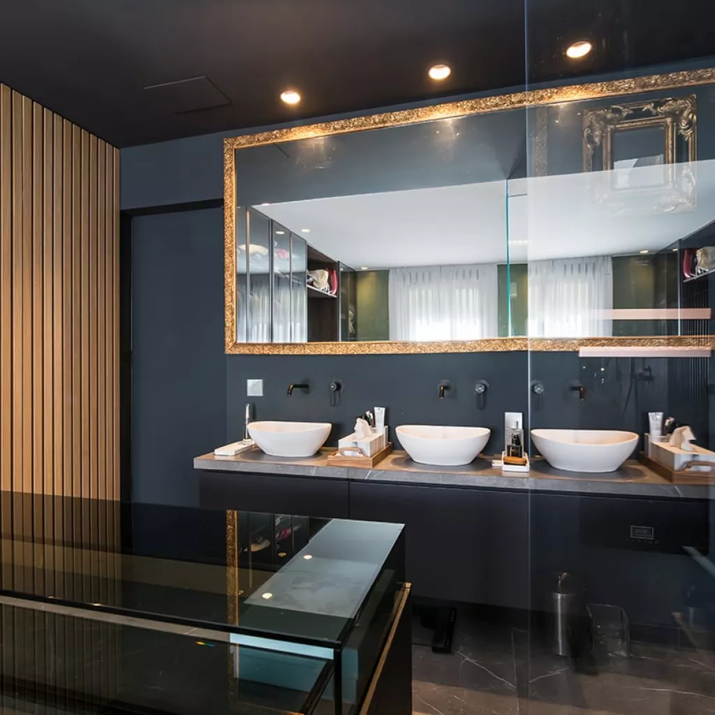 Baño integrado en dormitorio