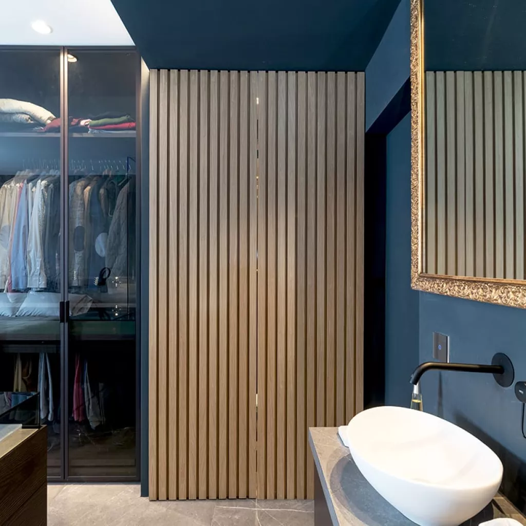 Diseño dormitorio con baño integrado