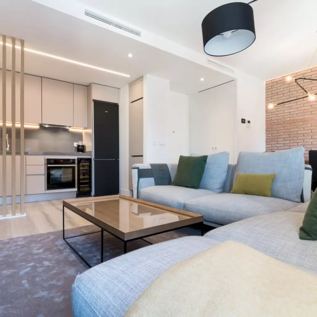 Diseño salón sofá MC