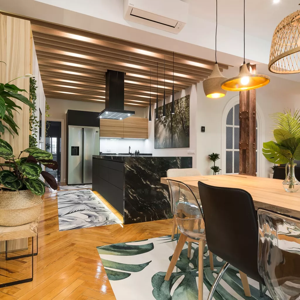 Cocina Abierta al salón