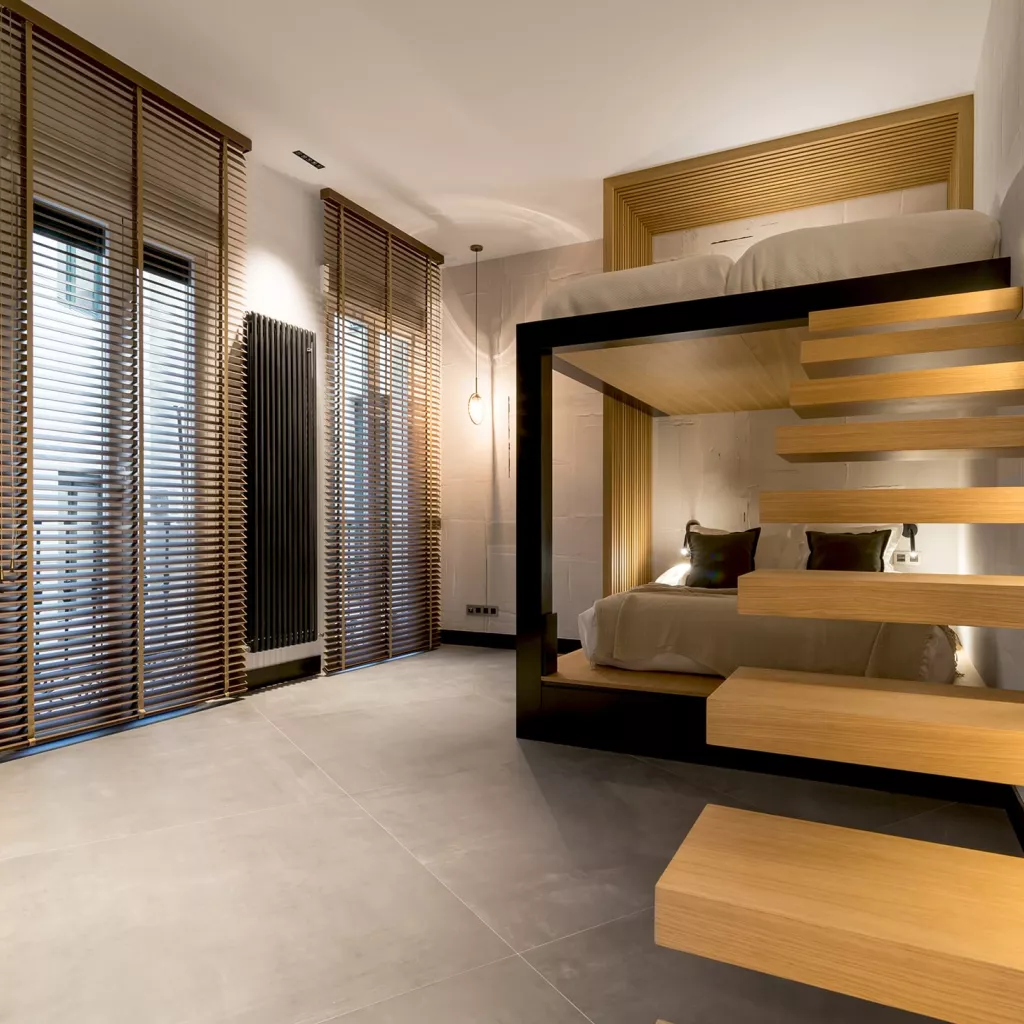 Habitación con un estilo muy propio