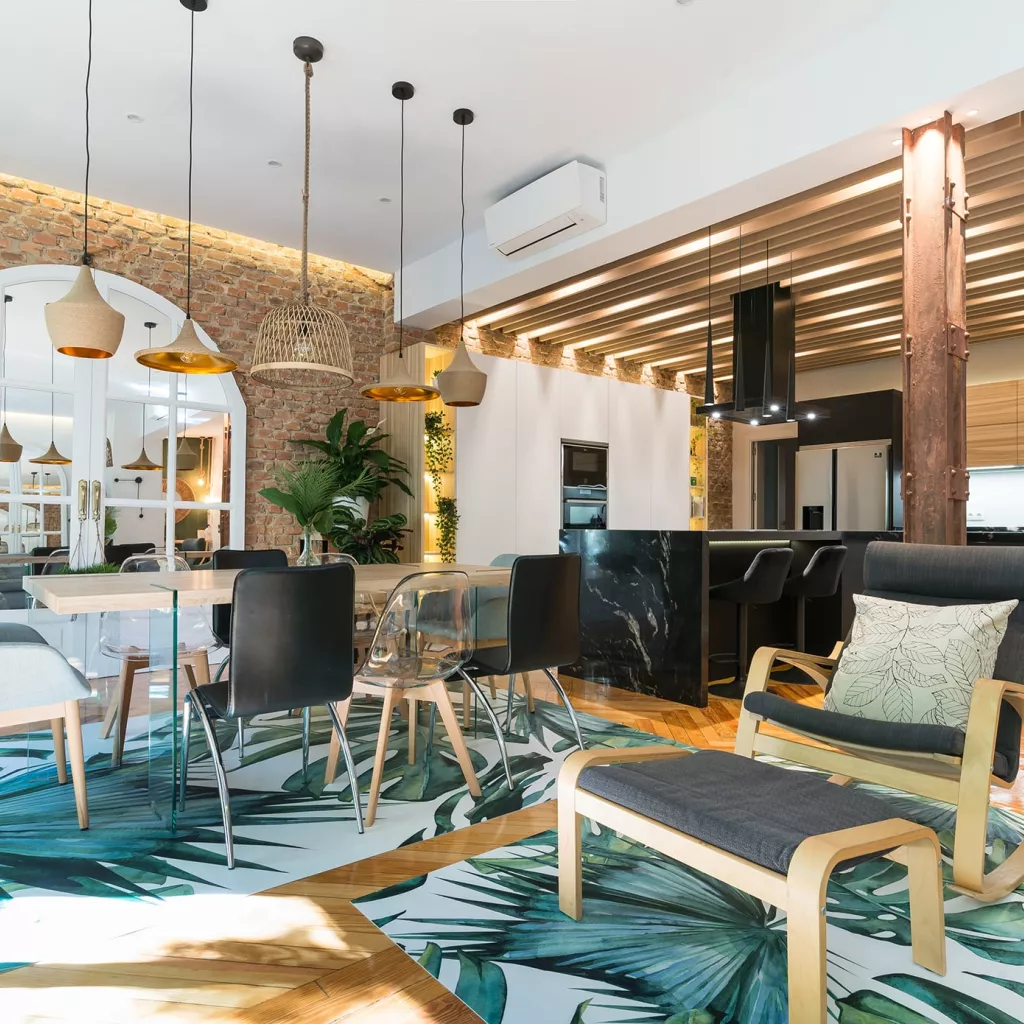 reforma integral con materiales naturales