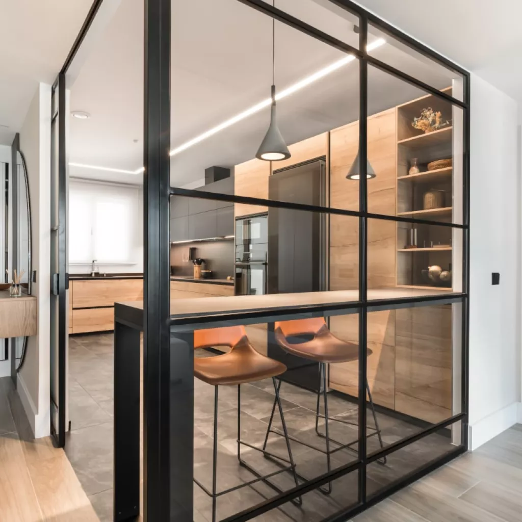 Vista cocina proyecto interiorismo