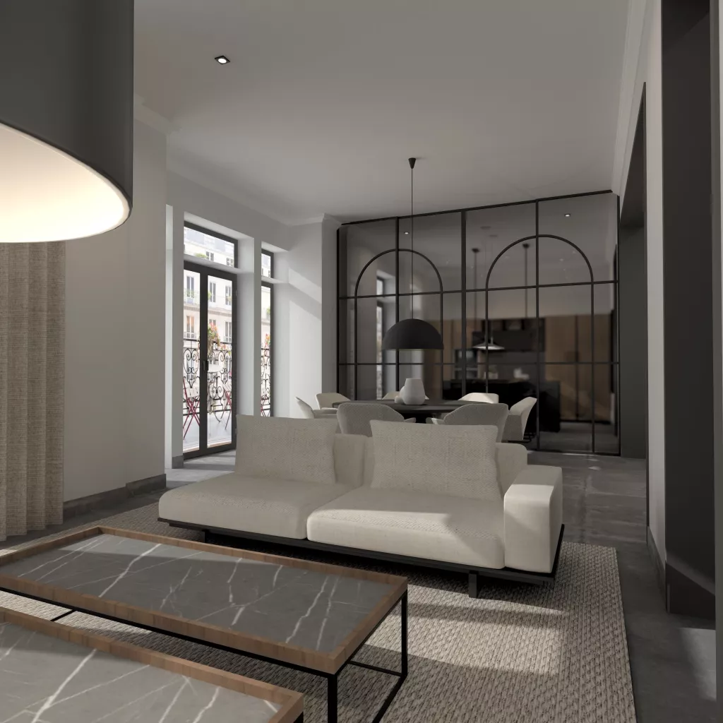 Cocina Santos, Salón y Comedor