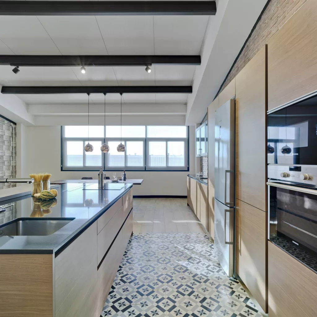 De lo vintage a lo contemporáneo cocina moderna