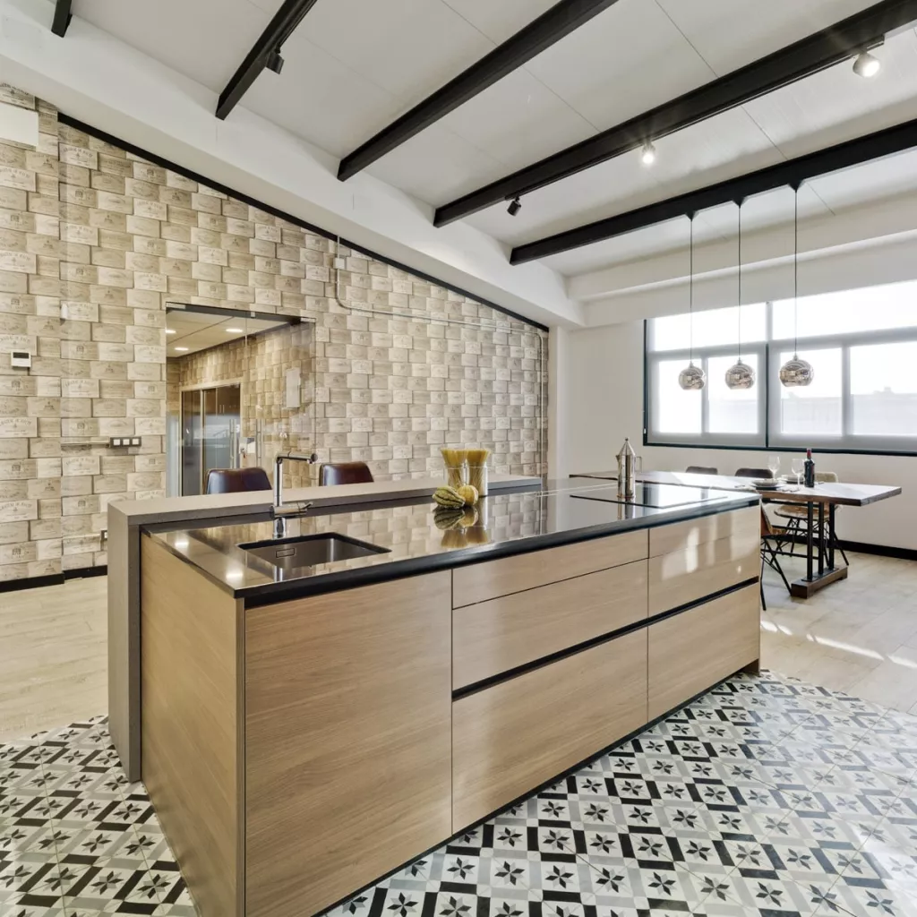 De lo vintage a lo contemporáneo cocina moderna