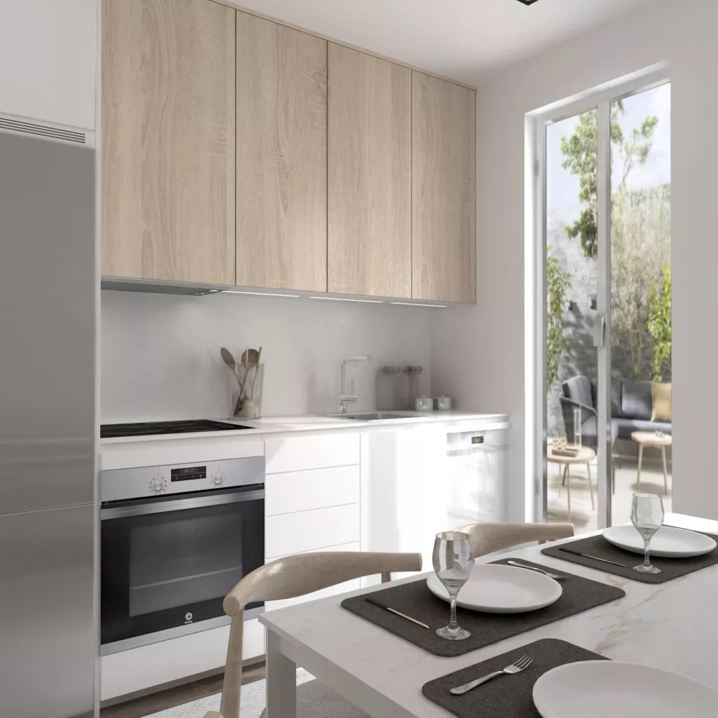 Cocina Santos Pequeña Moderna