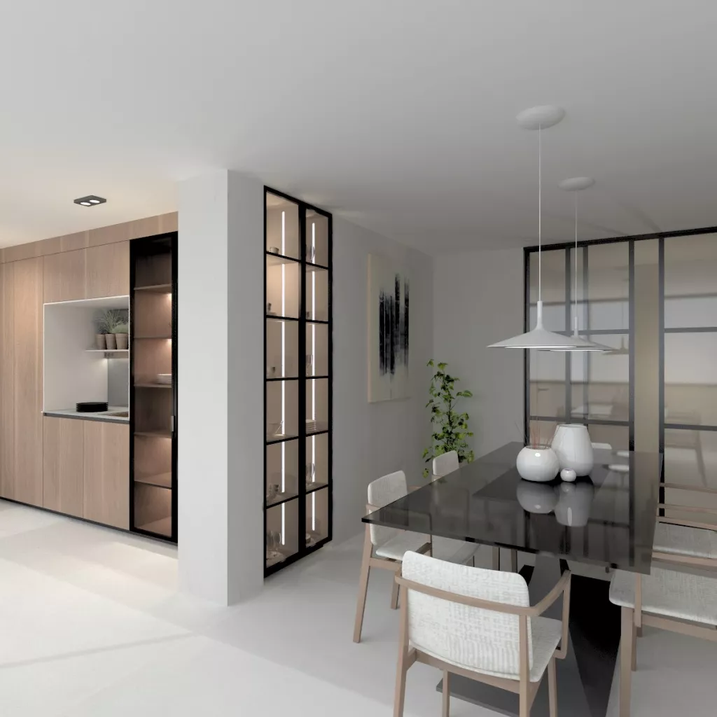 Cocina Santos Nogal Americano