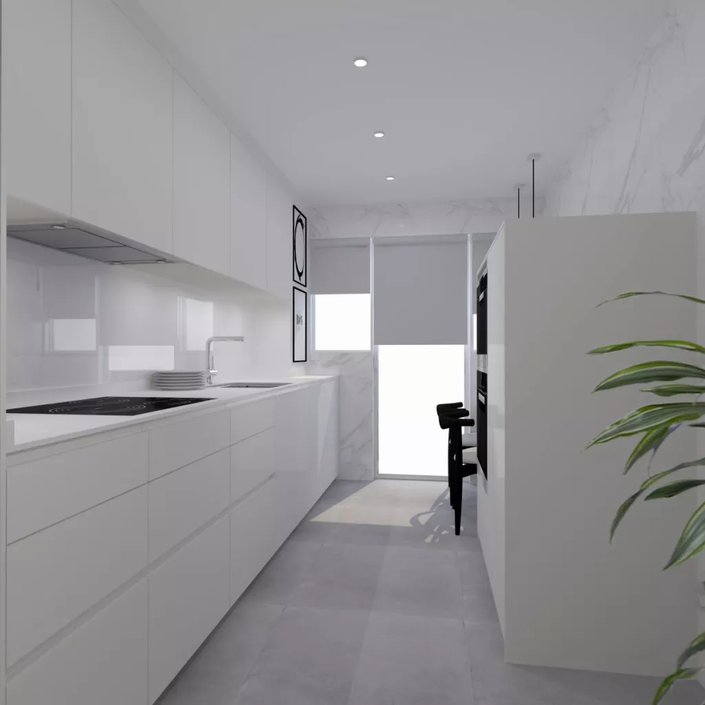 Cocina santos el blanco y el negro nunca fallan