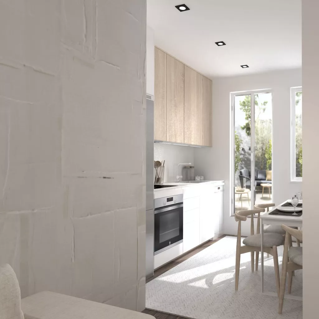 Cocina Santos Pequeña Moderna