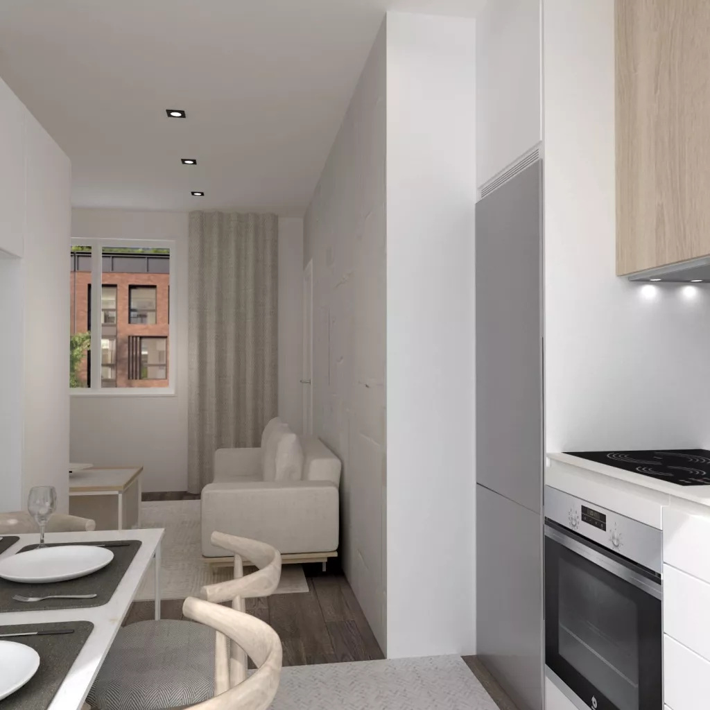 Cocina Santos Pequeña Moderna