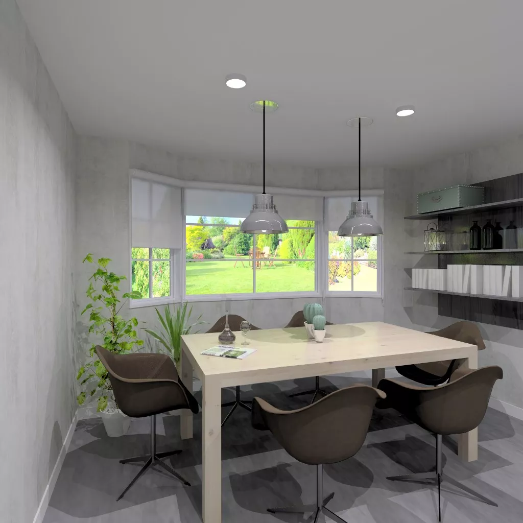 Aravaca | Cocina Santos | Modelo Line Lamanado Blanco Polar Brillo | Encimera Silestone Grey Amazon