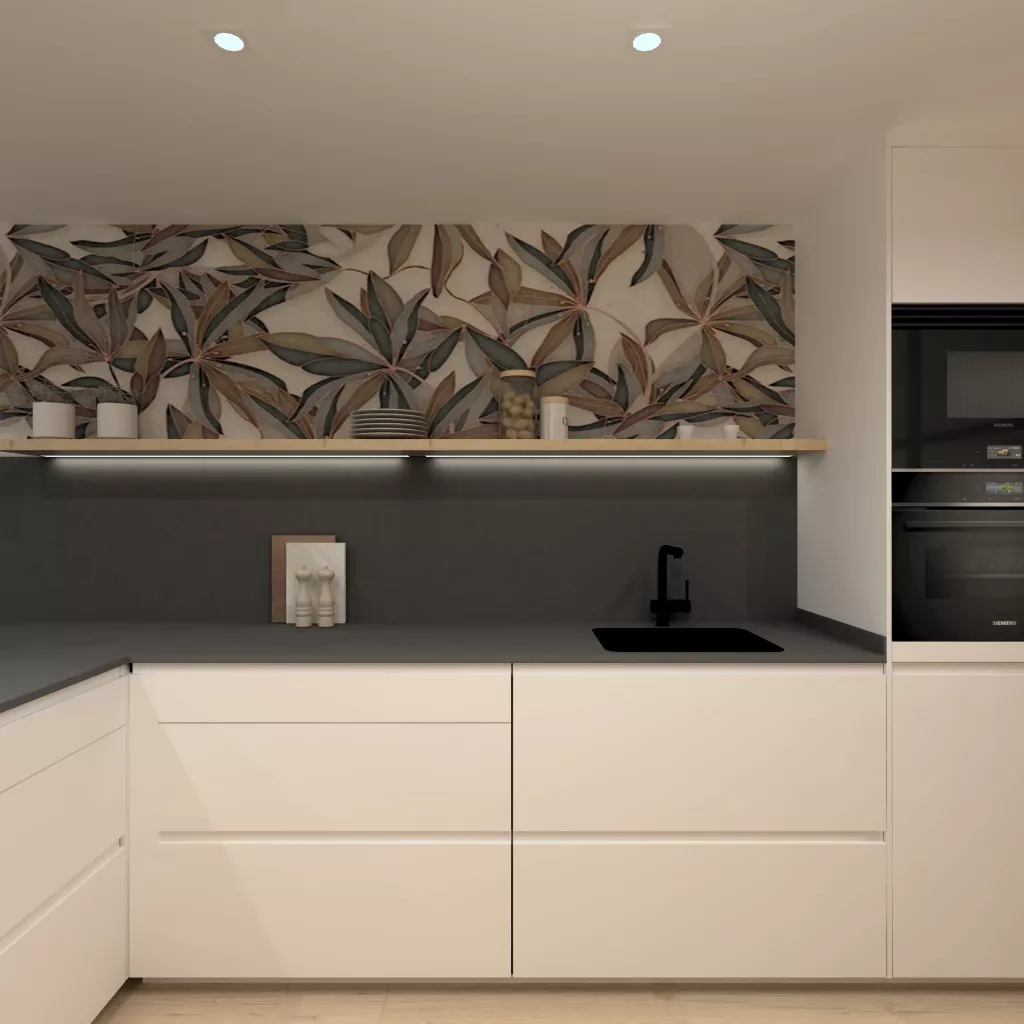 Estudio de cocinas modernas con isla en Madrid