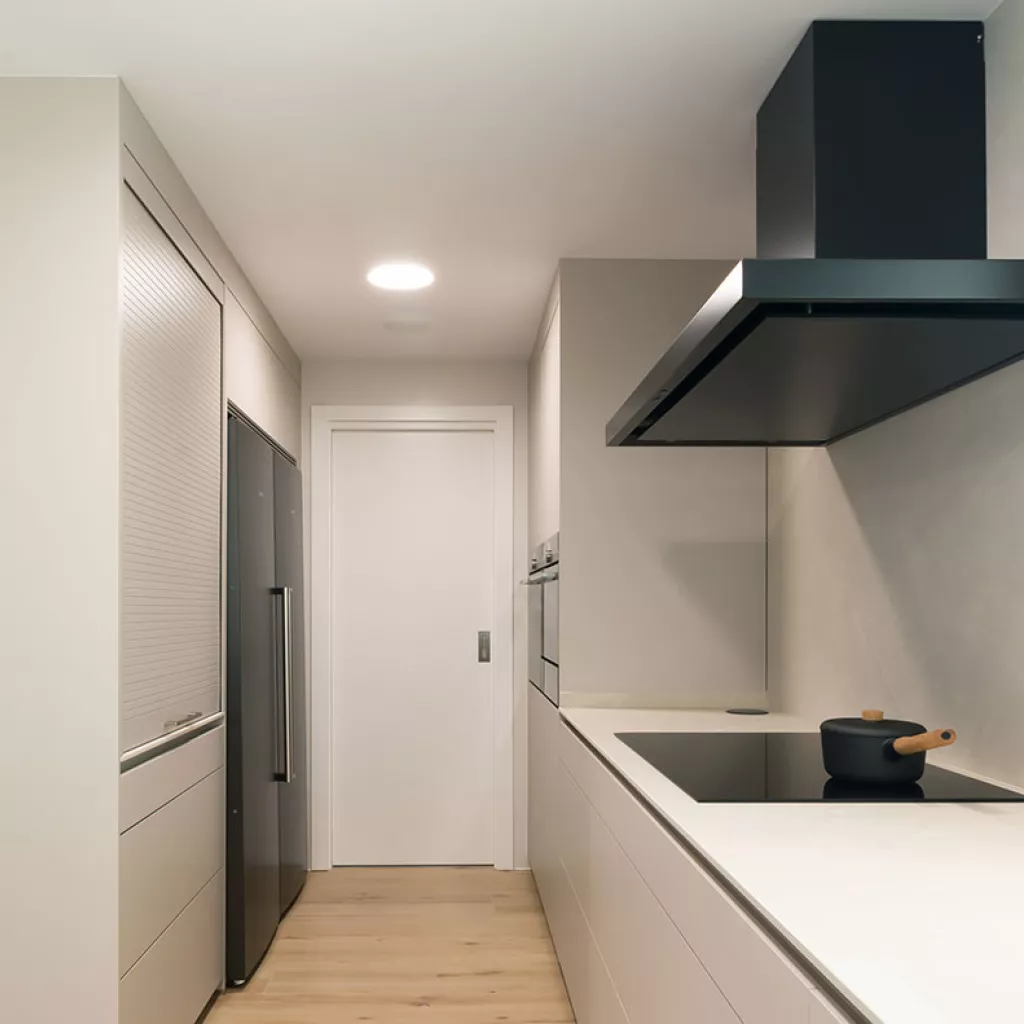 Cocina Santos Cashmere con Mesado