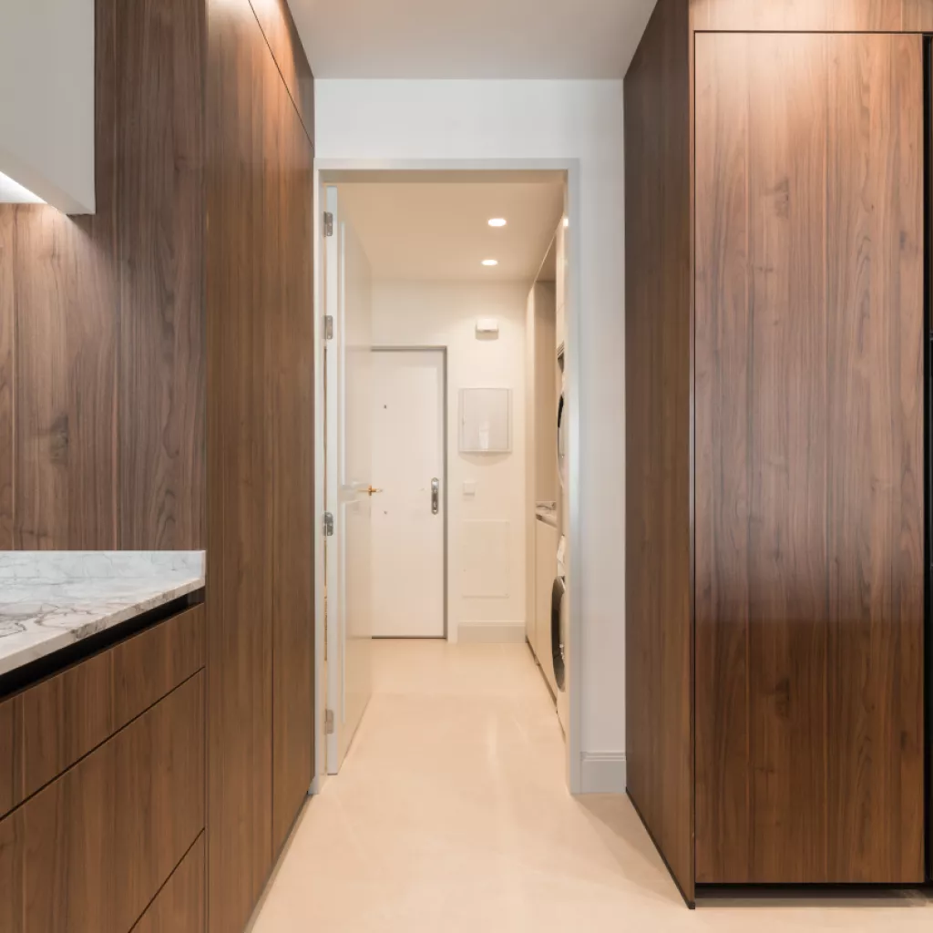 Acceso zona lavandería