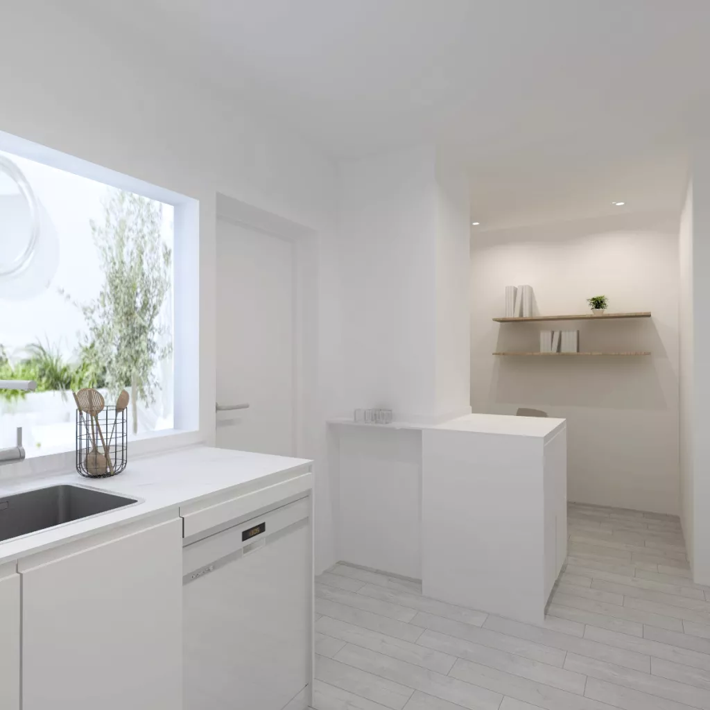 cocina santos blanco innsbruck lateral fregadero