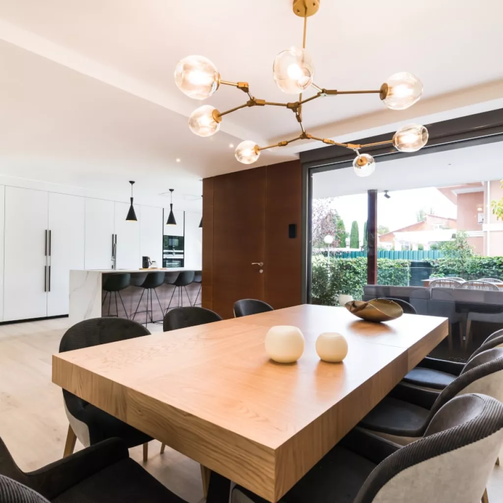 Cocina abierta al salón