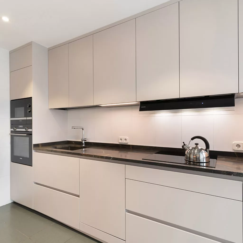 Cocina Santos Cashmere con hornacina